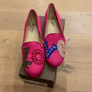 Jon Josef Gatsby LOVE Flats 9.5